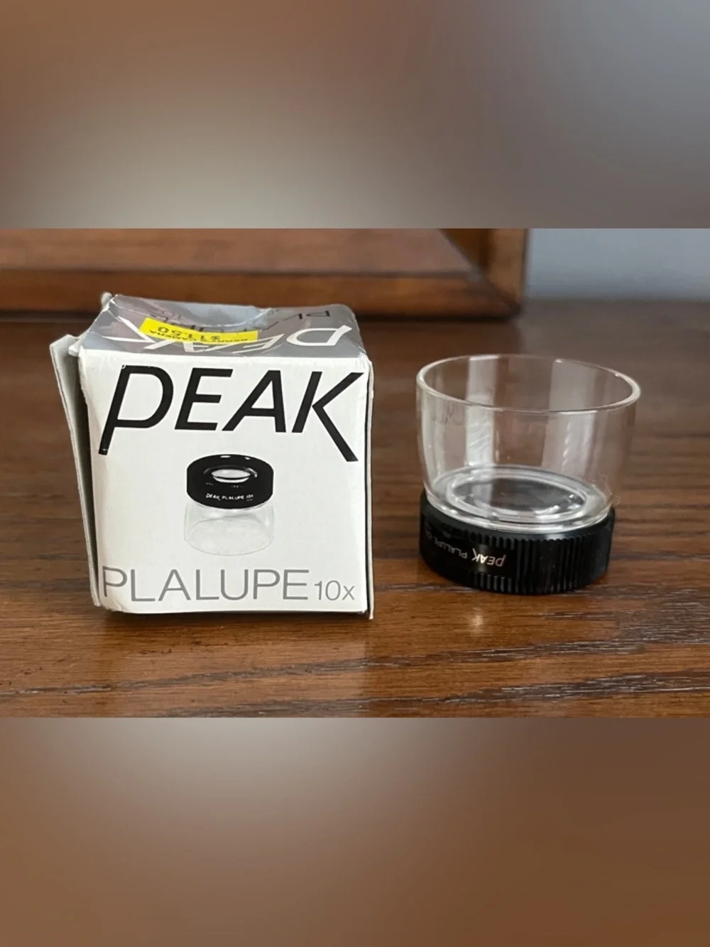 Peak PLALUPE 10x Loupe Magnifier — Black/Clear